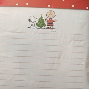 Peanuts notepad